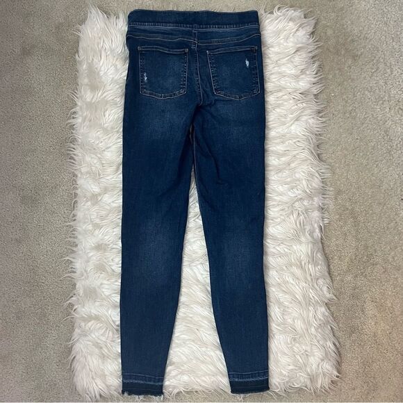 Spanx Distressed Denim Leggings with frayed hem - Picture 12 of 12